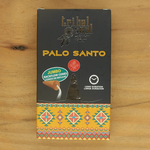 Tribal Soul Backflow Incense Cones- Palo Santo
