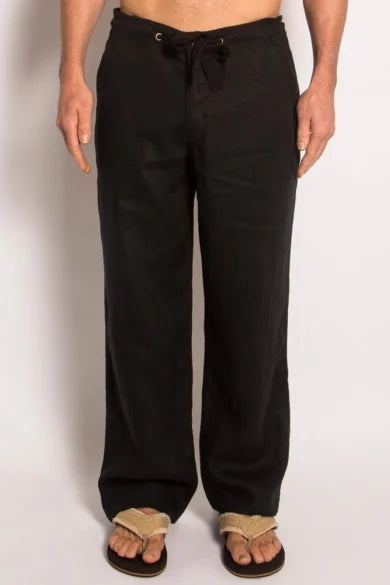 Mens Hemp Pants - Black