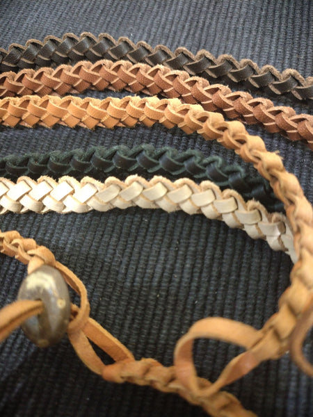 Handmade Leather-Weave Bracelet
