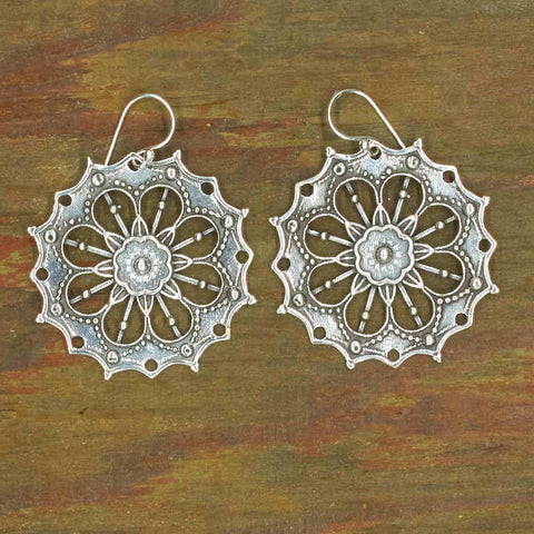 Mandala Lace Earrings